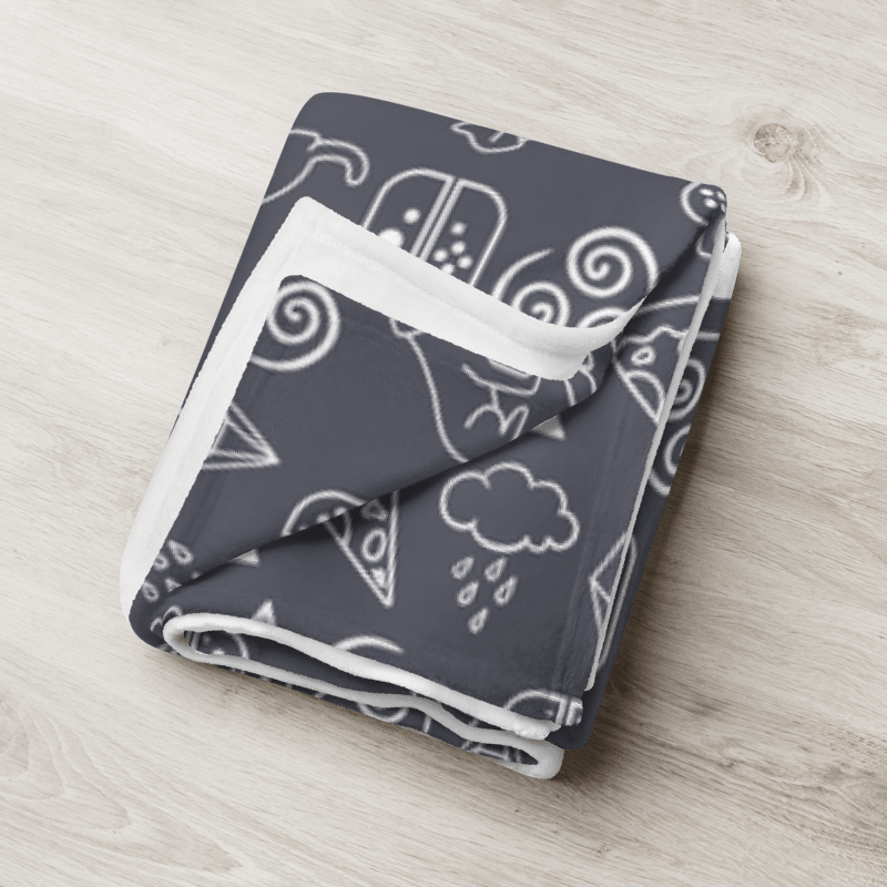 Kuja's favorite blanket (gunmetal purple) product image (2)