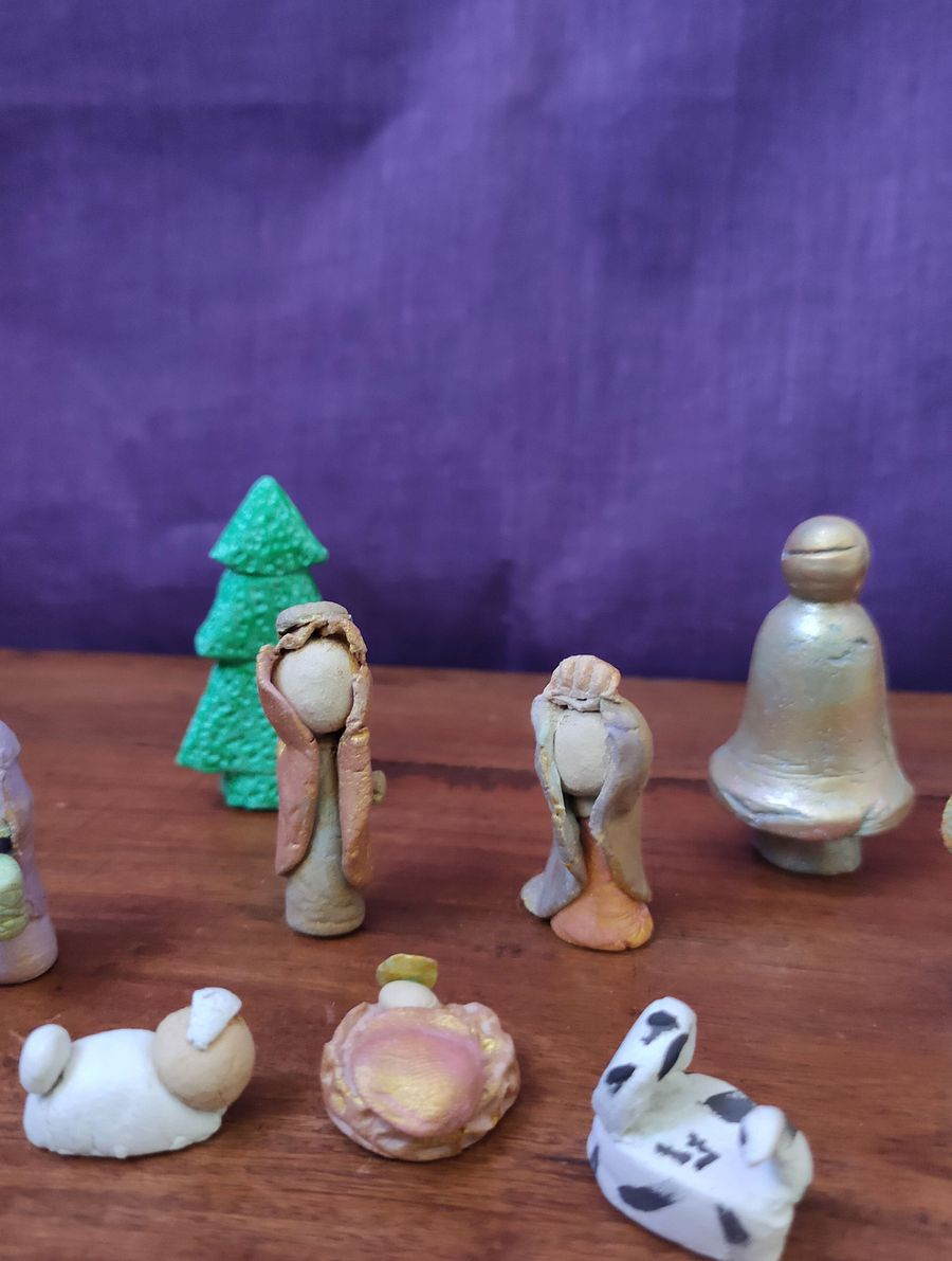 Presépio miniatura, conjunto de 11 peças product image (3)