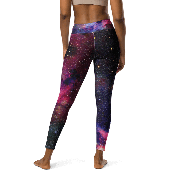 Yoga-Leggings mit Allover-Print, Galaxy product image (2)