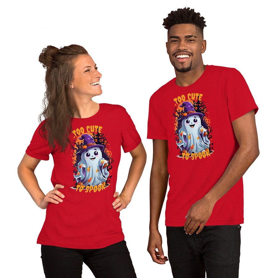 Ghost Halloween Too Cute to Spook T-Shirt product image (174)