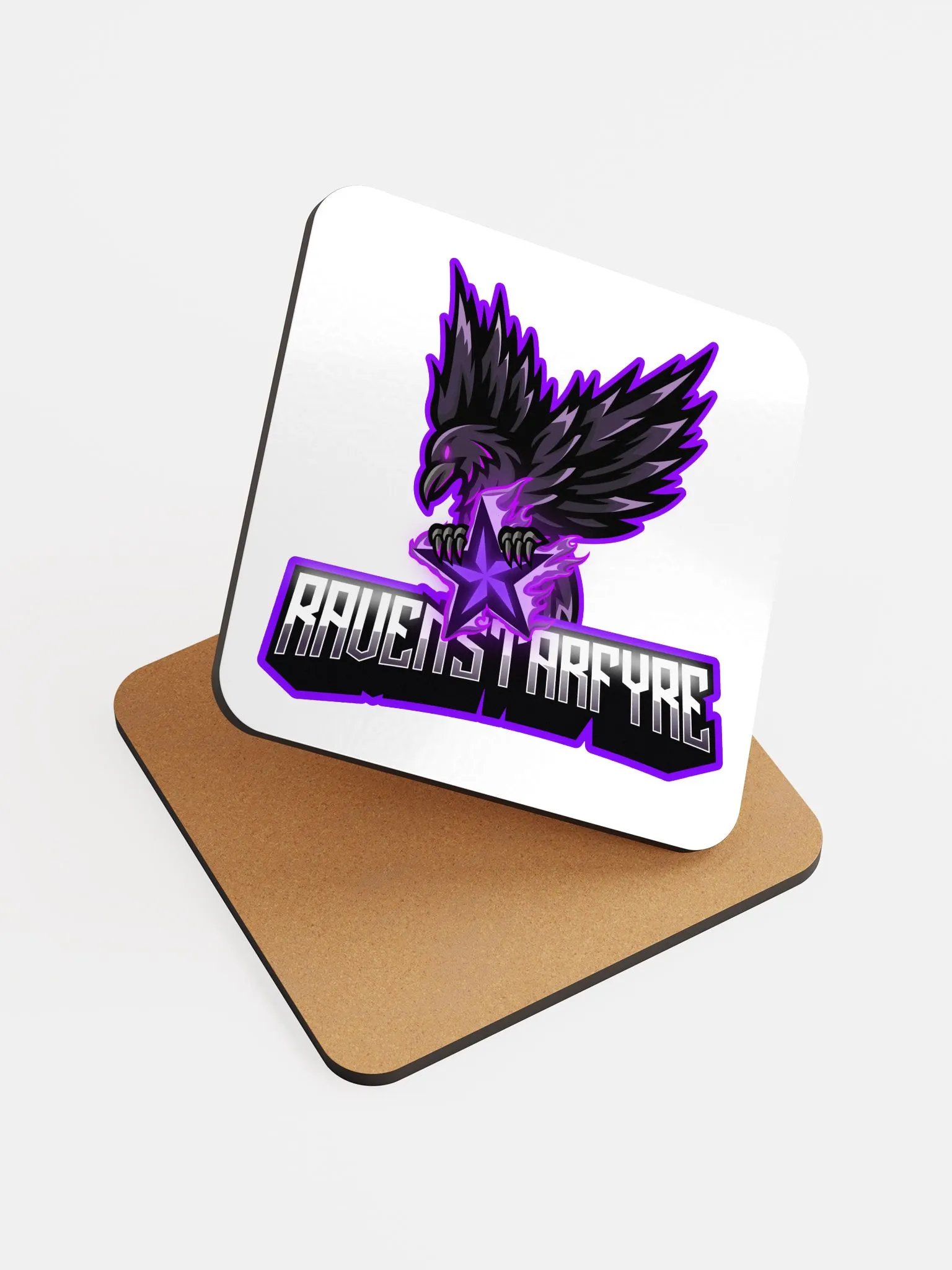 Raven Logo Coaster product image (6)