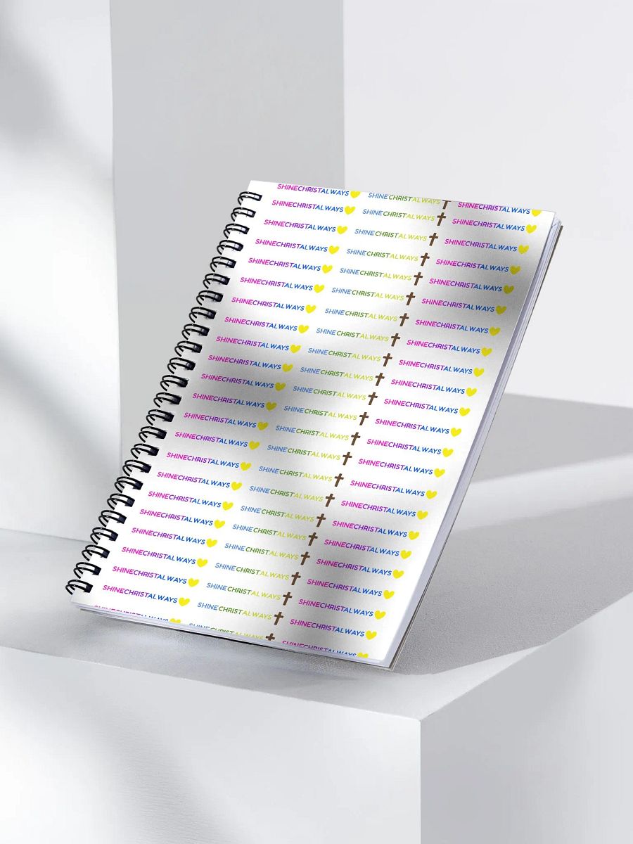 Shine Christ Always notebook product image (3)