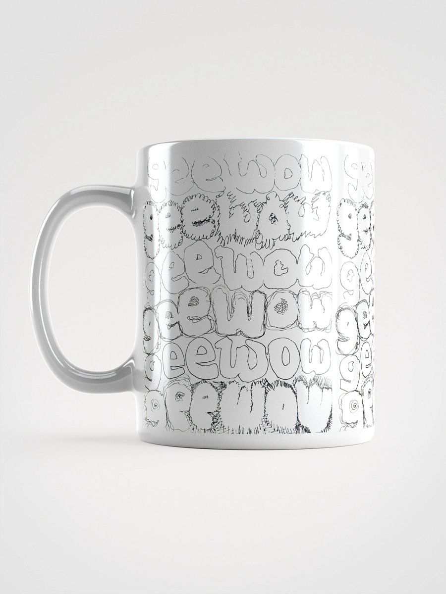 Gee Wow White Glossy Mug product image (18)