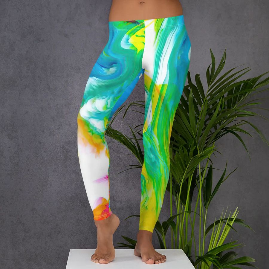 Swirling Spectrum All-Over Leggings product image (5)