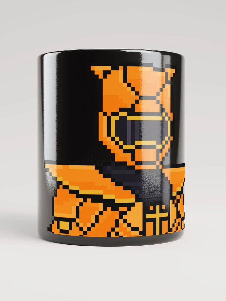 Power Zerp #4326 Orange Saint Bernard Black Cup product image (2)