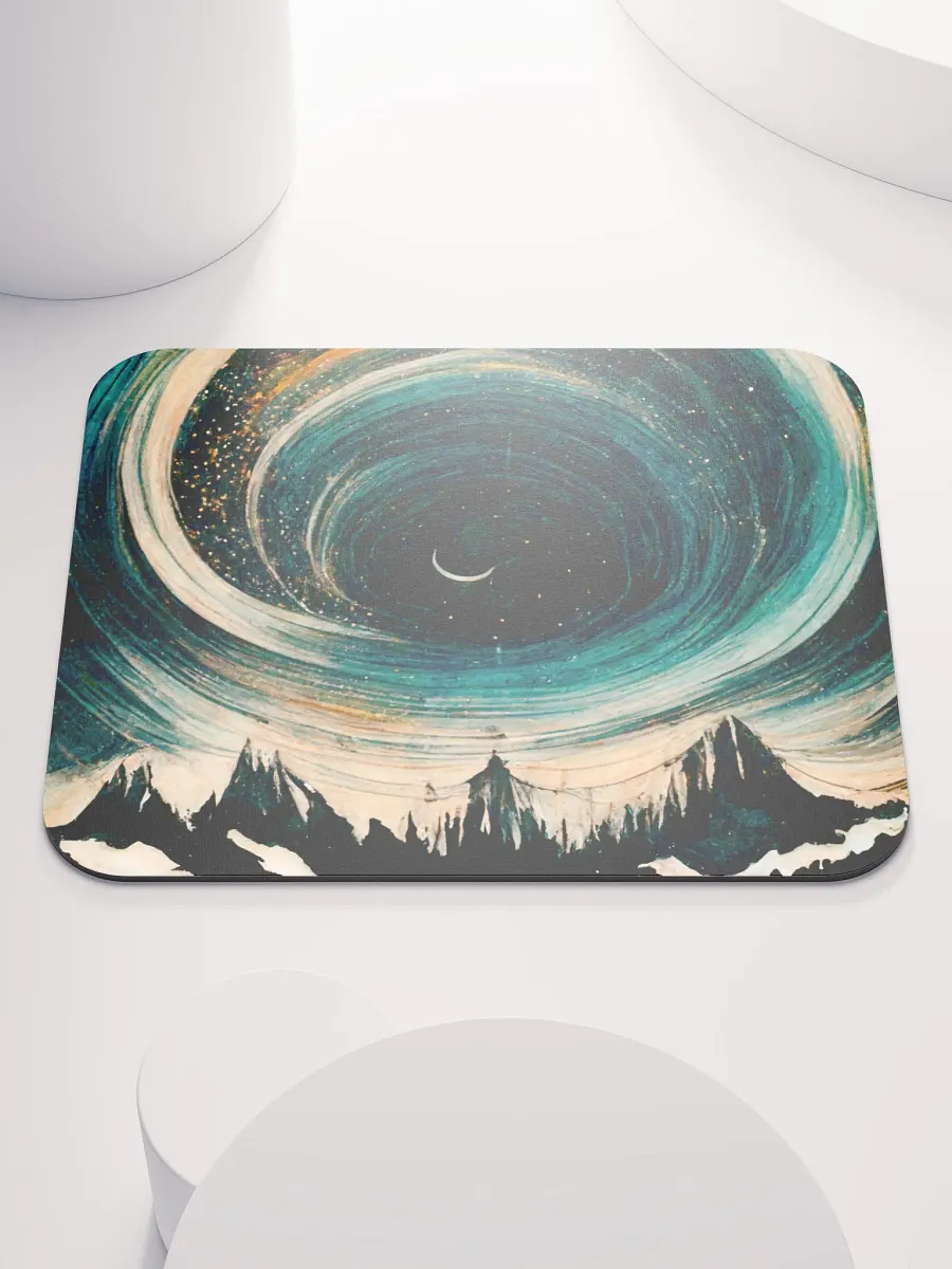 Cosmic Night Sky Mouse Pad product image (1)