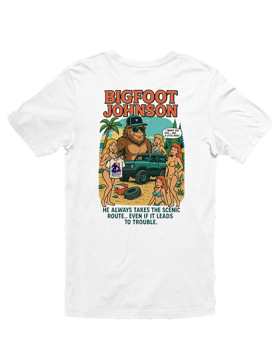 Bigfoot Johnson Scenic Route Tee (White) product image (2)