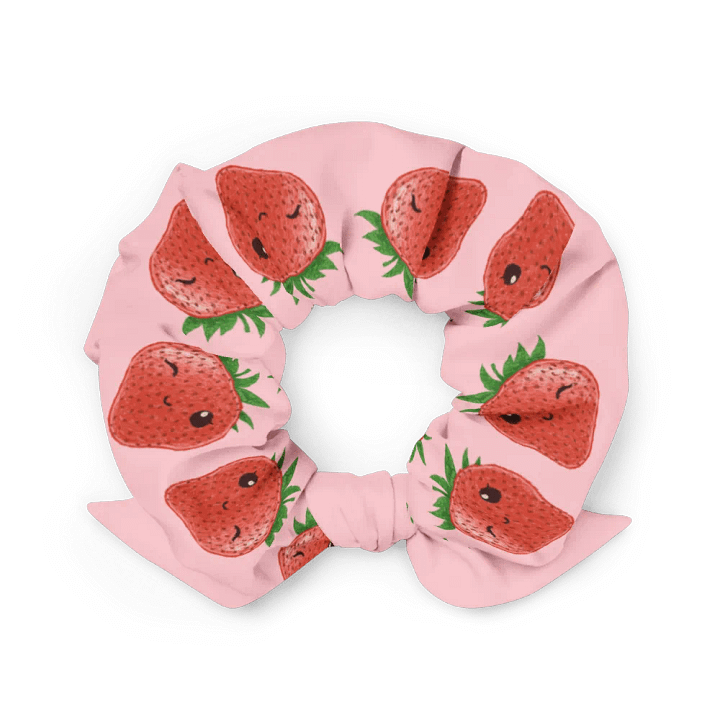 Lottie's Sweet Strawb Scrunchie - Pink product image (1)
