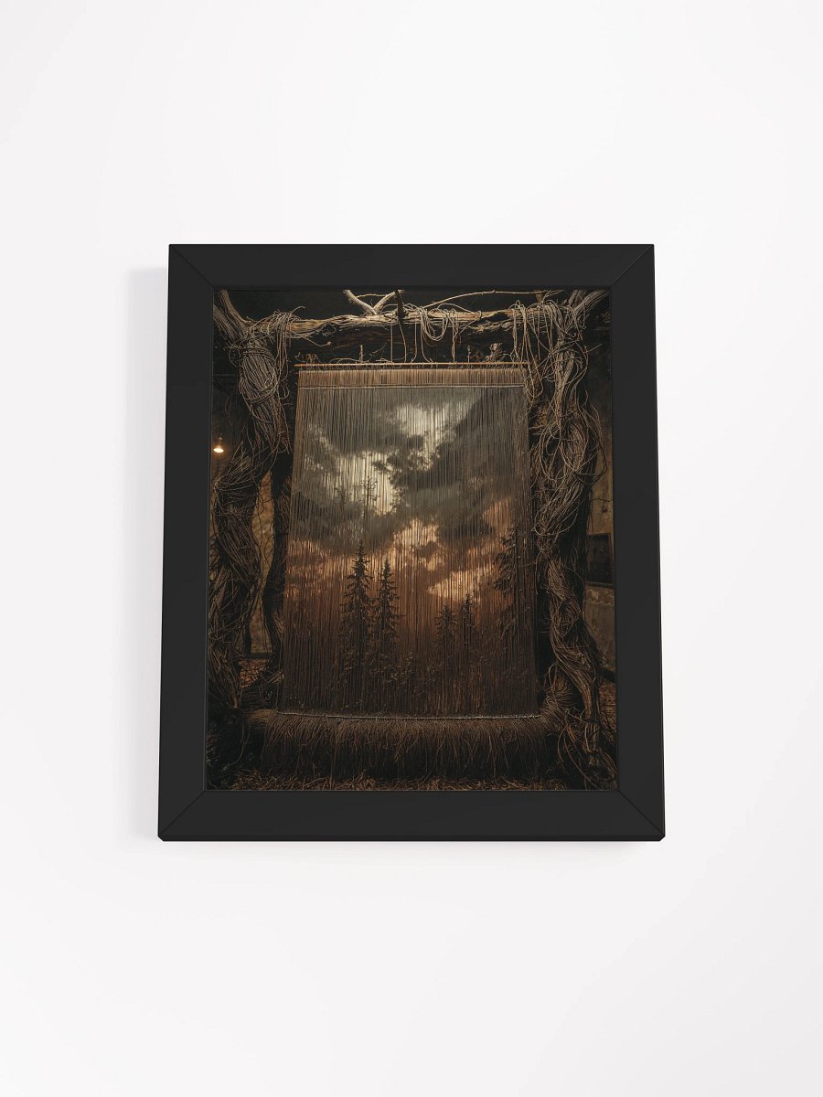 The Woven Forest Framed Print product image (4)