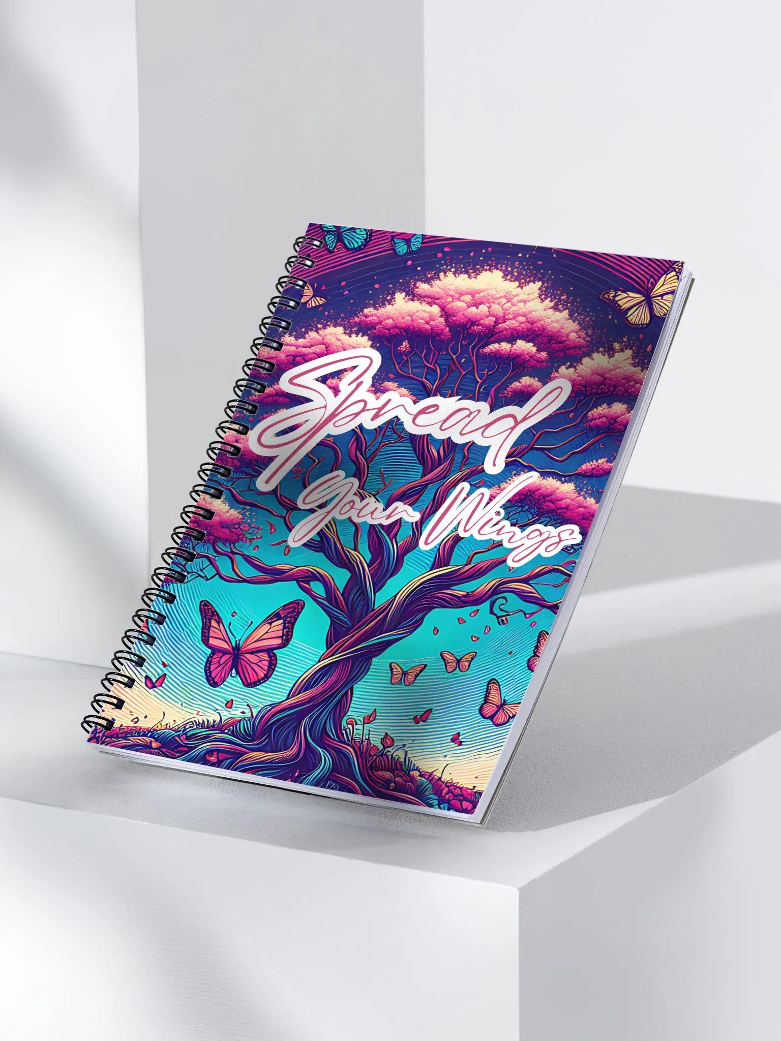 Spread Your Wings Journal Spiral Notebook product image (3)