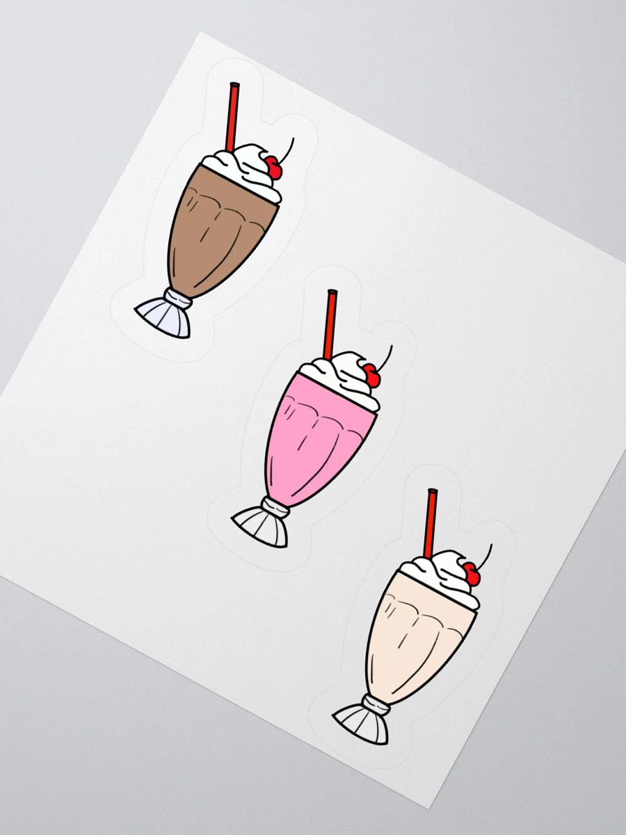 Milkshake Stickers (3 Pack) product image (4)