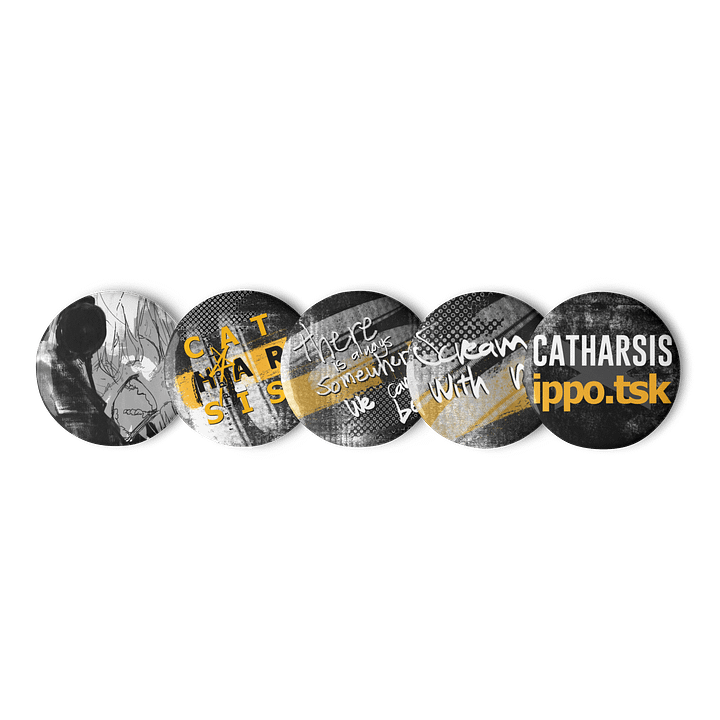 Catharsis x ippo.tsk Pin Collection product image (1)