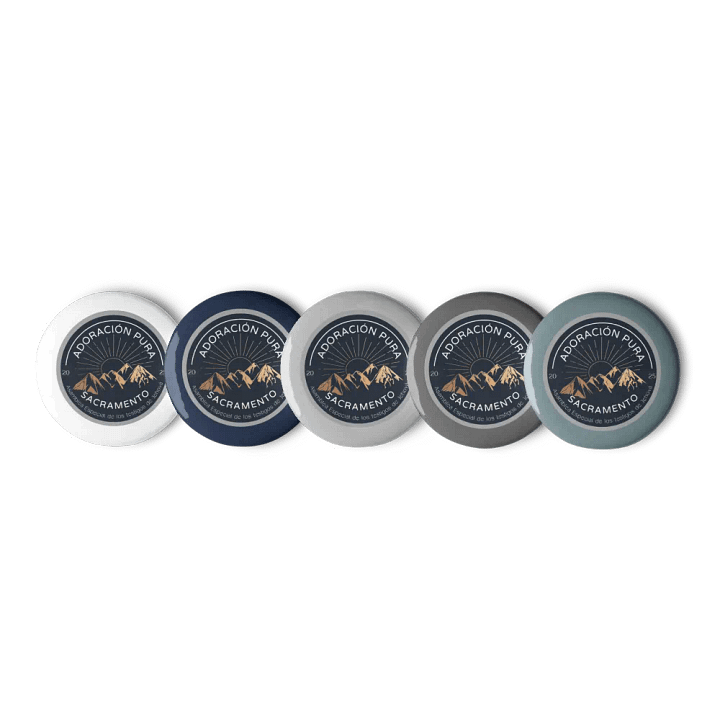 "Adoración Pura" Asamblea Especial | Sacramento | Pin Buttons product image (2)