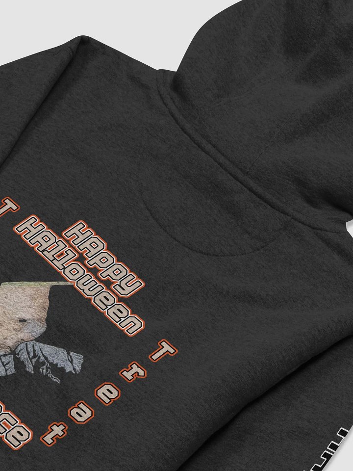Unisex Premium Hoodie - HAppy HAlloween - Sick Leather Face product image (2)
