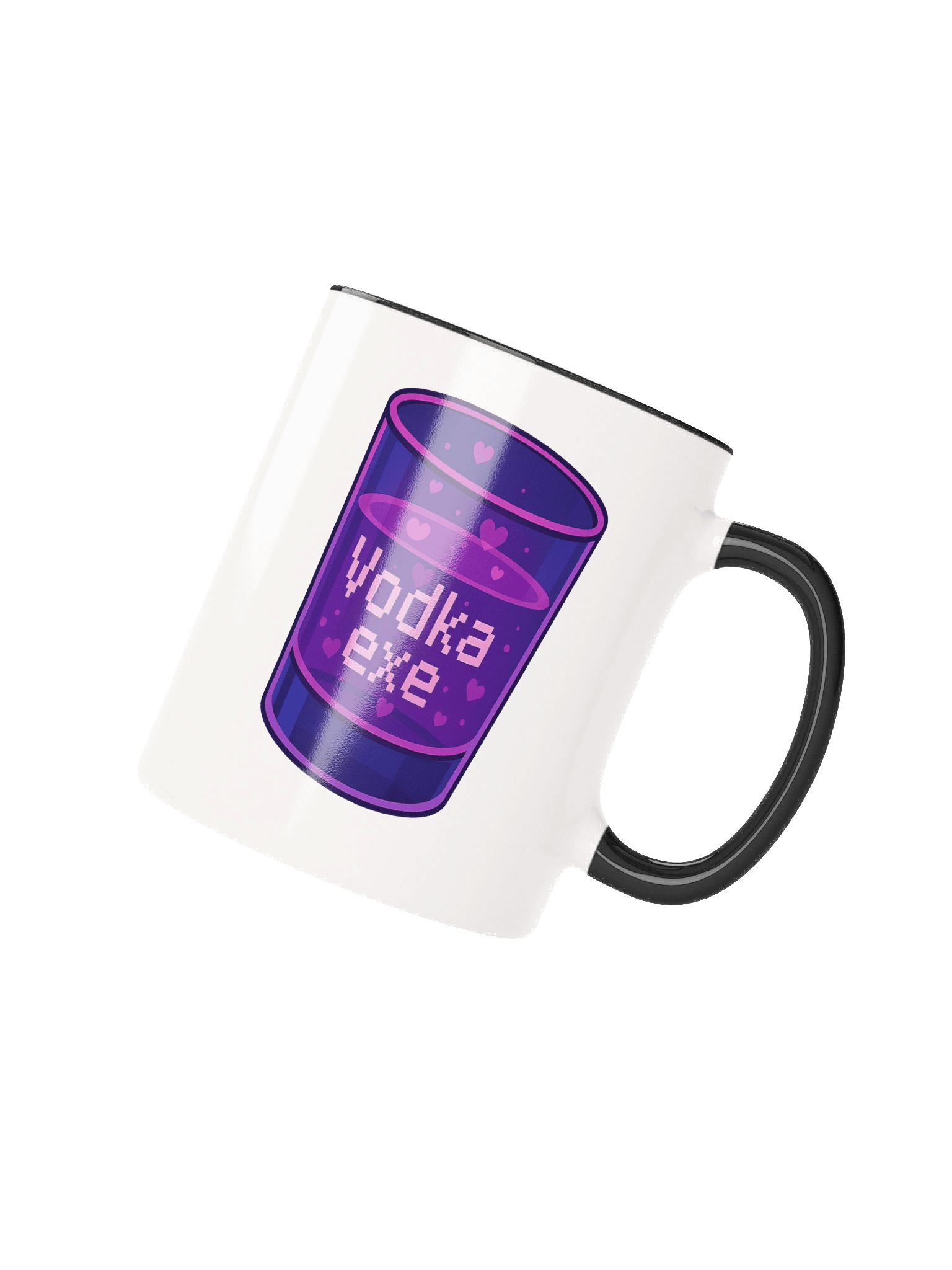 Pixelated vodka.exe Ceramic Mug product image (2)