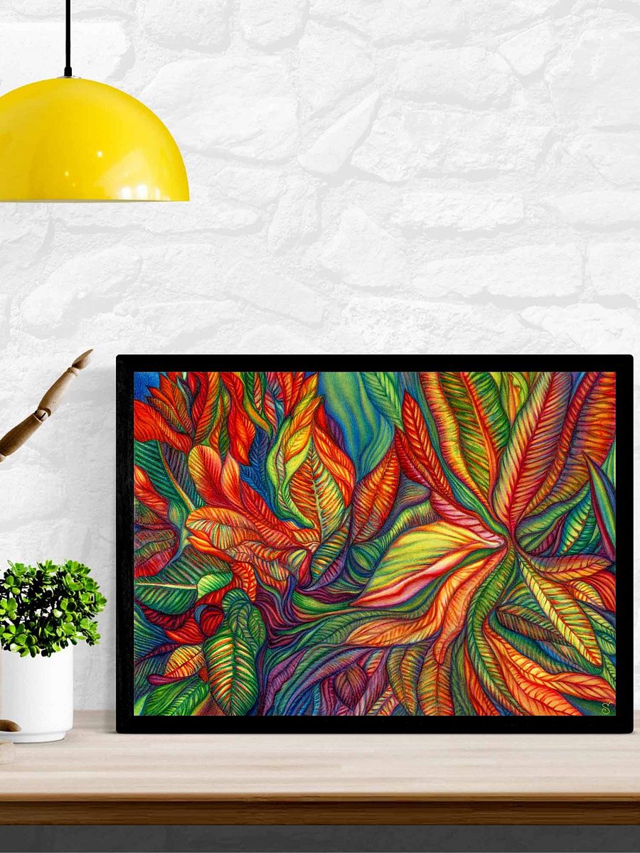 Blank Canvas: Unleash Your Artistic Vision - Tropical Plants product image (4)