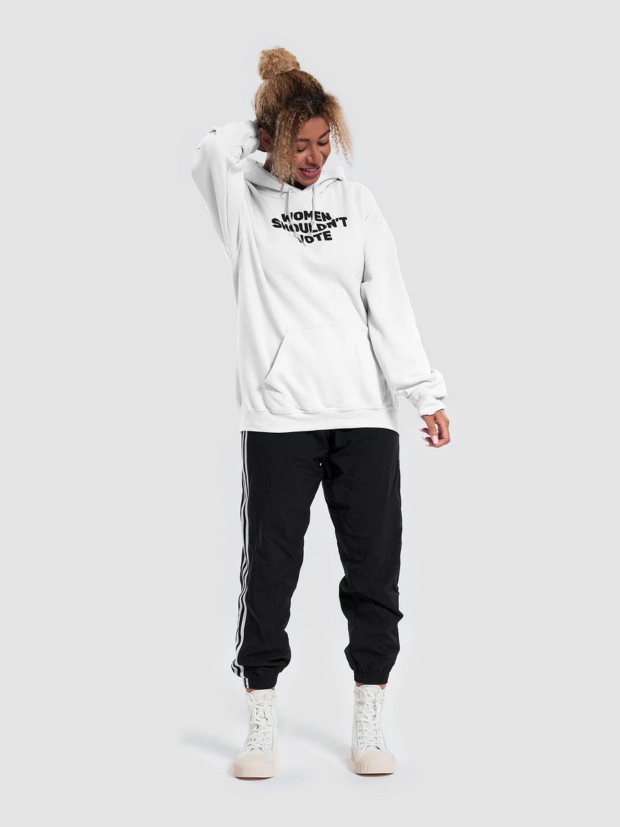 Women Shouldn't Vote - White Hoodie product image (5)
