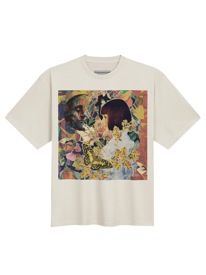 'El Secreto de la Mariposa' (The Butterfly's Secret) by Edward Martin Oversized Tee product image (1)