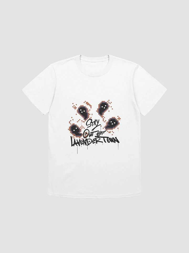STAY OUT OF LAVENDER TOWN T-Shirt (Black Print) product image (1)