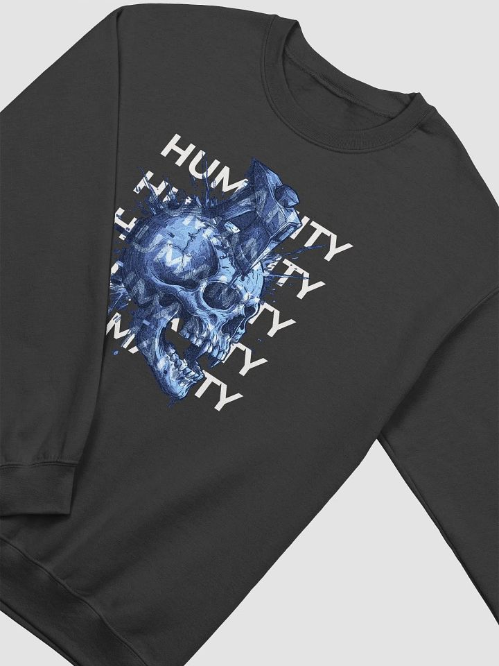 Rebellious Humanity Skull Sweatshirt product image (7)