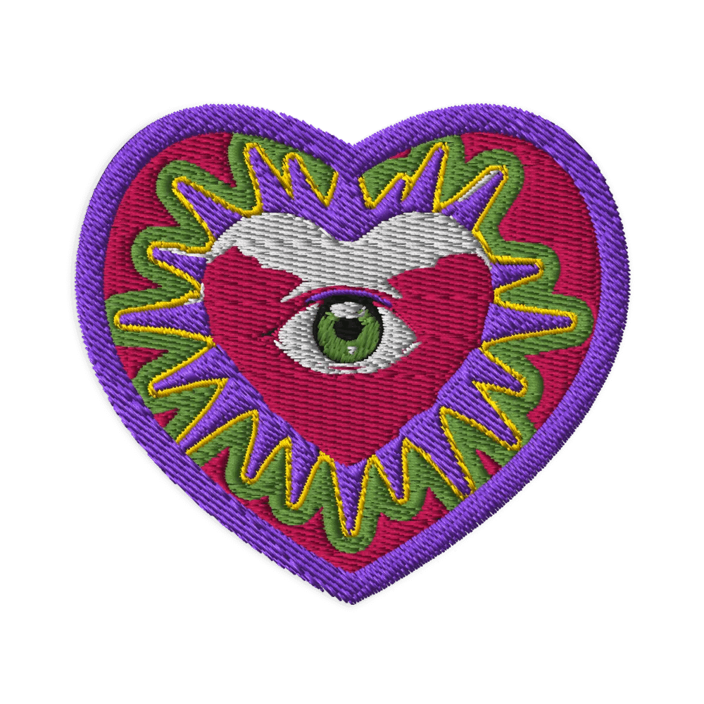 Eye Love You Today Patch Purple product image (1)