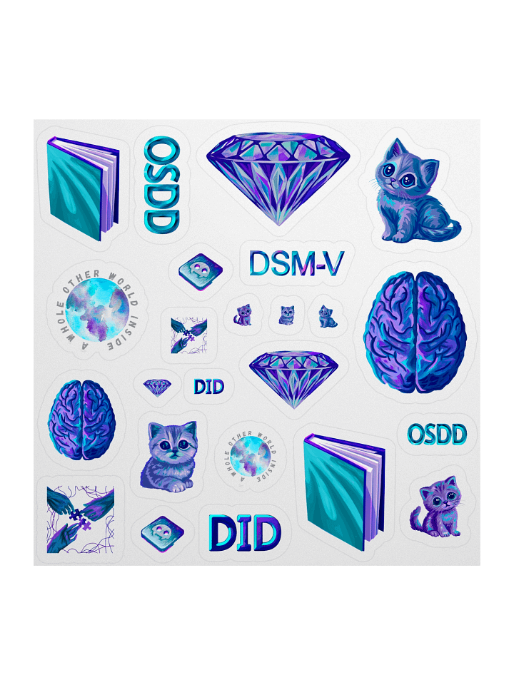 MulTIDimensional Sticker Sheet 1 product image (2)