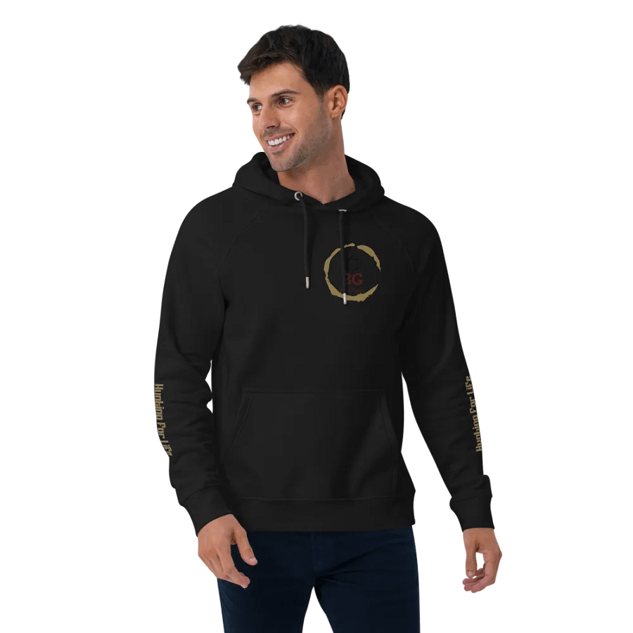 BG Emblem Unisex Eco Hoodie product image (5)