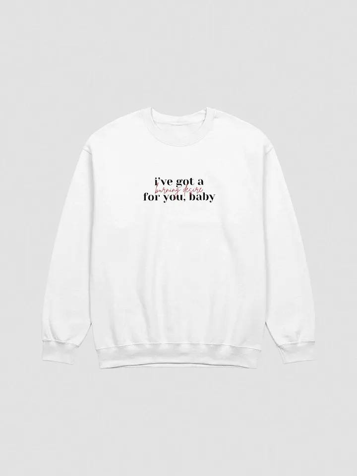 Burning Desire Embroidered Sweatshirt product image (4)