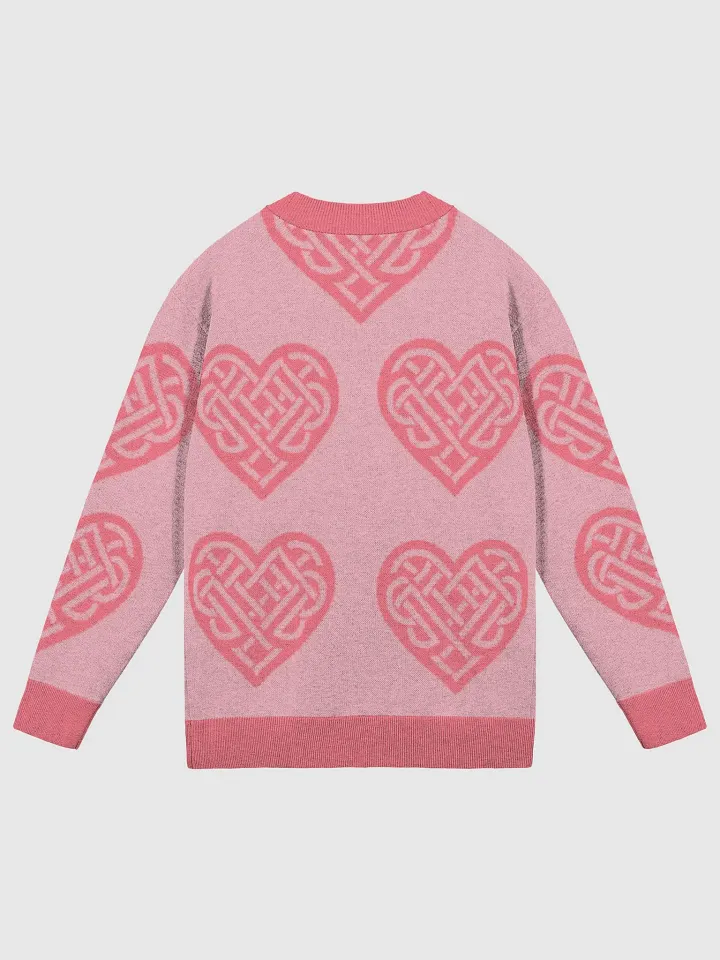 Celtic Love Heart Knitted Cardigan product image (2)