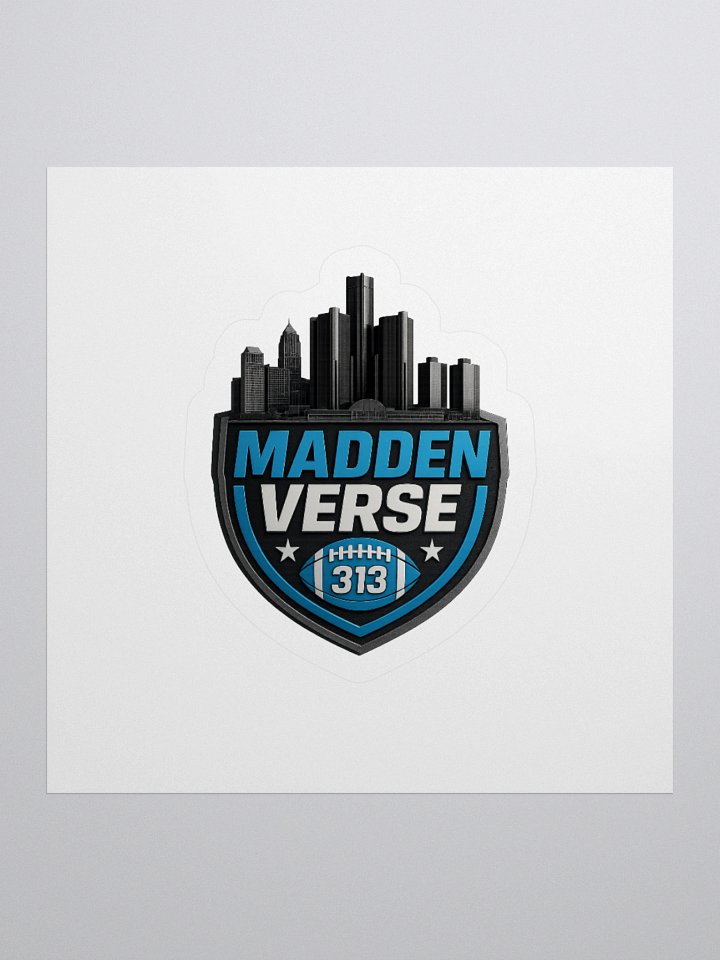 MADDEN VERSE 313 DETROIT CITYSCAPE STICKER product image (1)