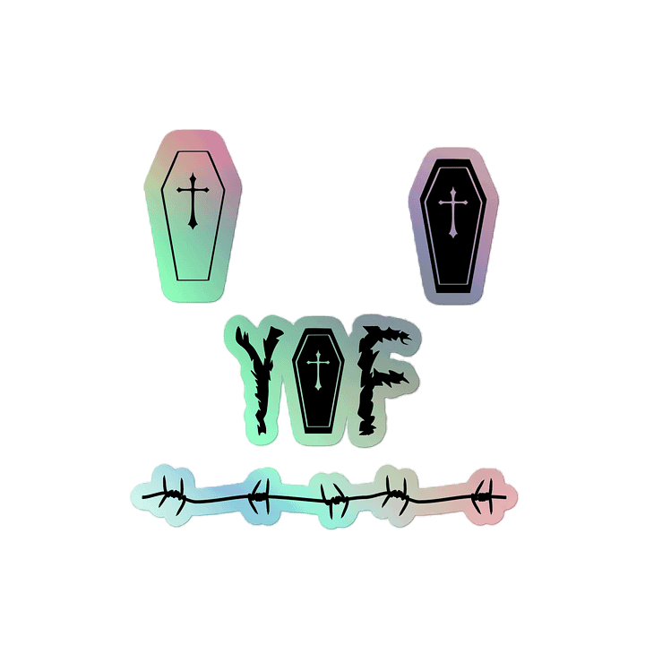 Your Inner Funeral Holographic Stickers product image (2)