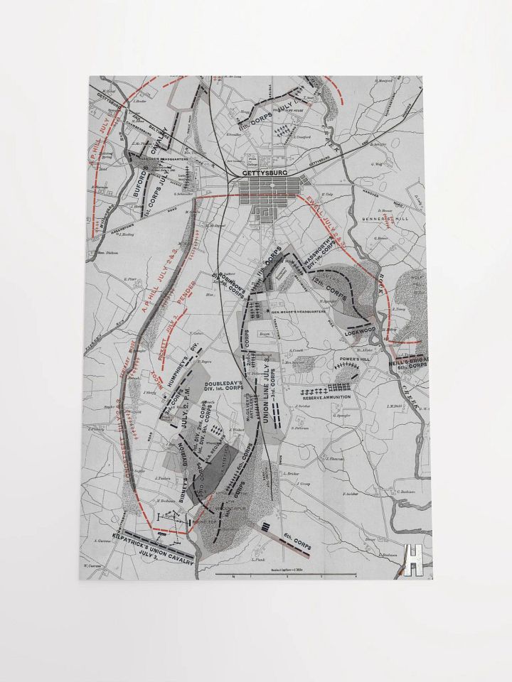 The Fish Hook (Gettysburg) - Poster product image (1)