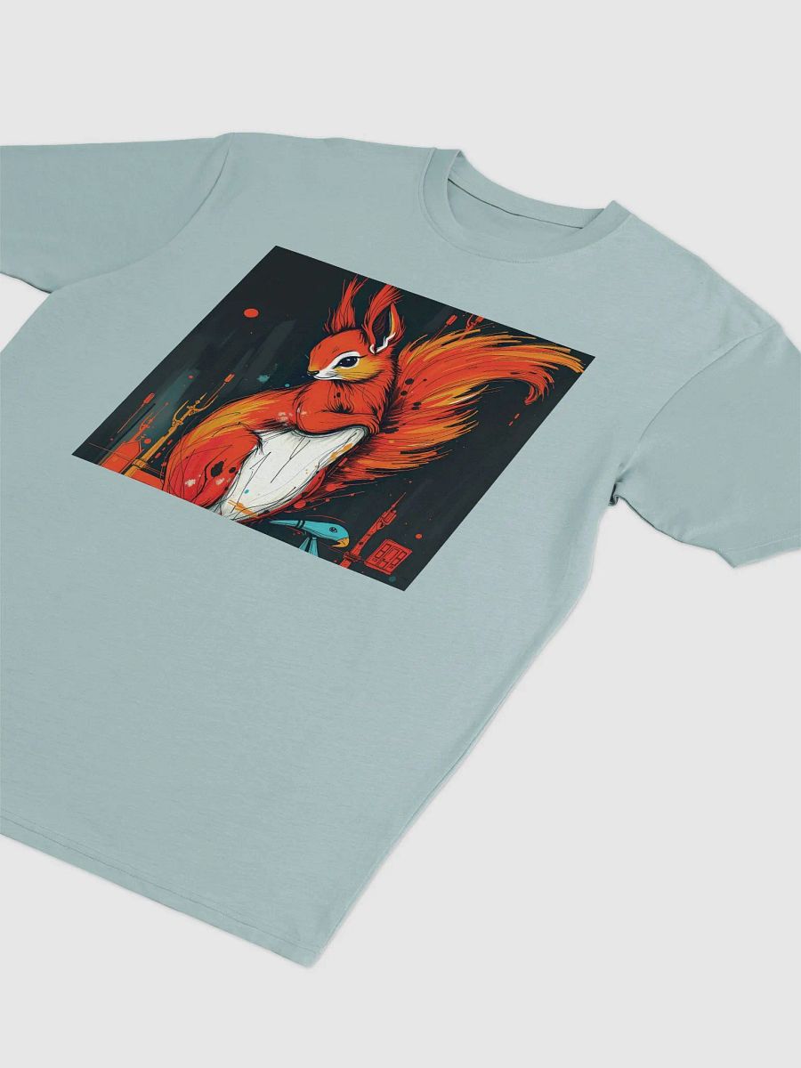 Fiery Squirrel 100% Preshrunk cotton Tee product image (3)