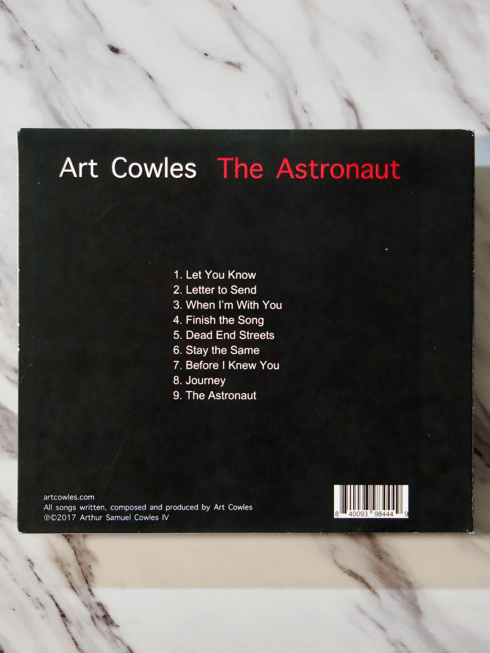The Astronaut CD product image (2)