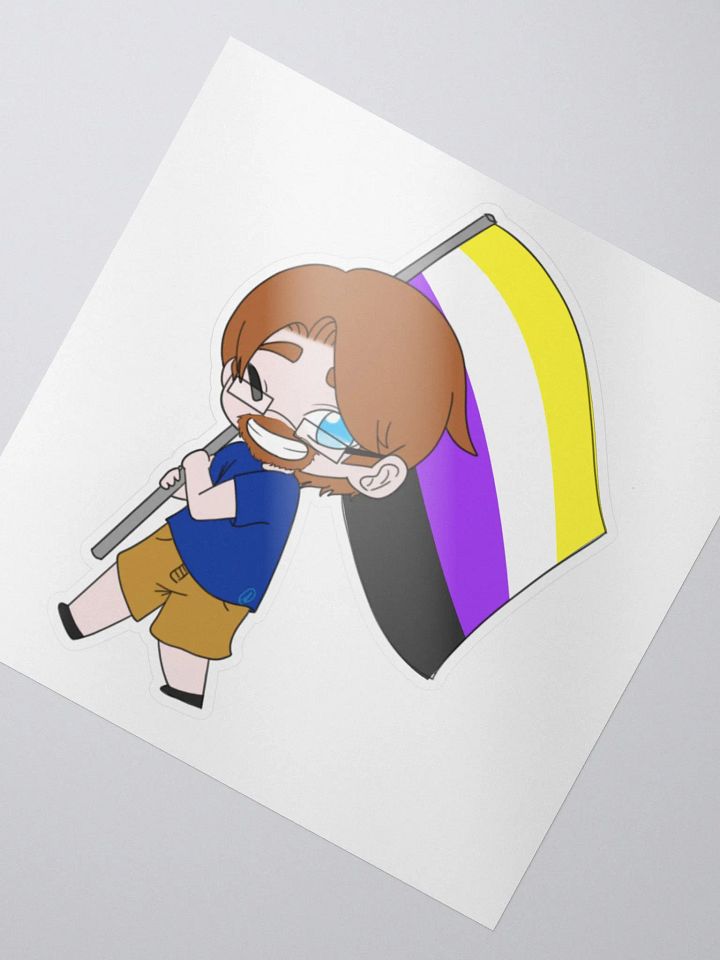 Shemp Non-Binary Sticker! product image (2)