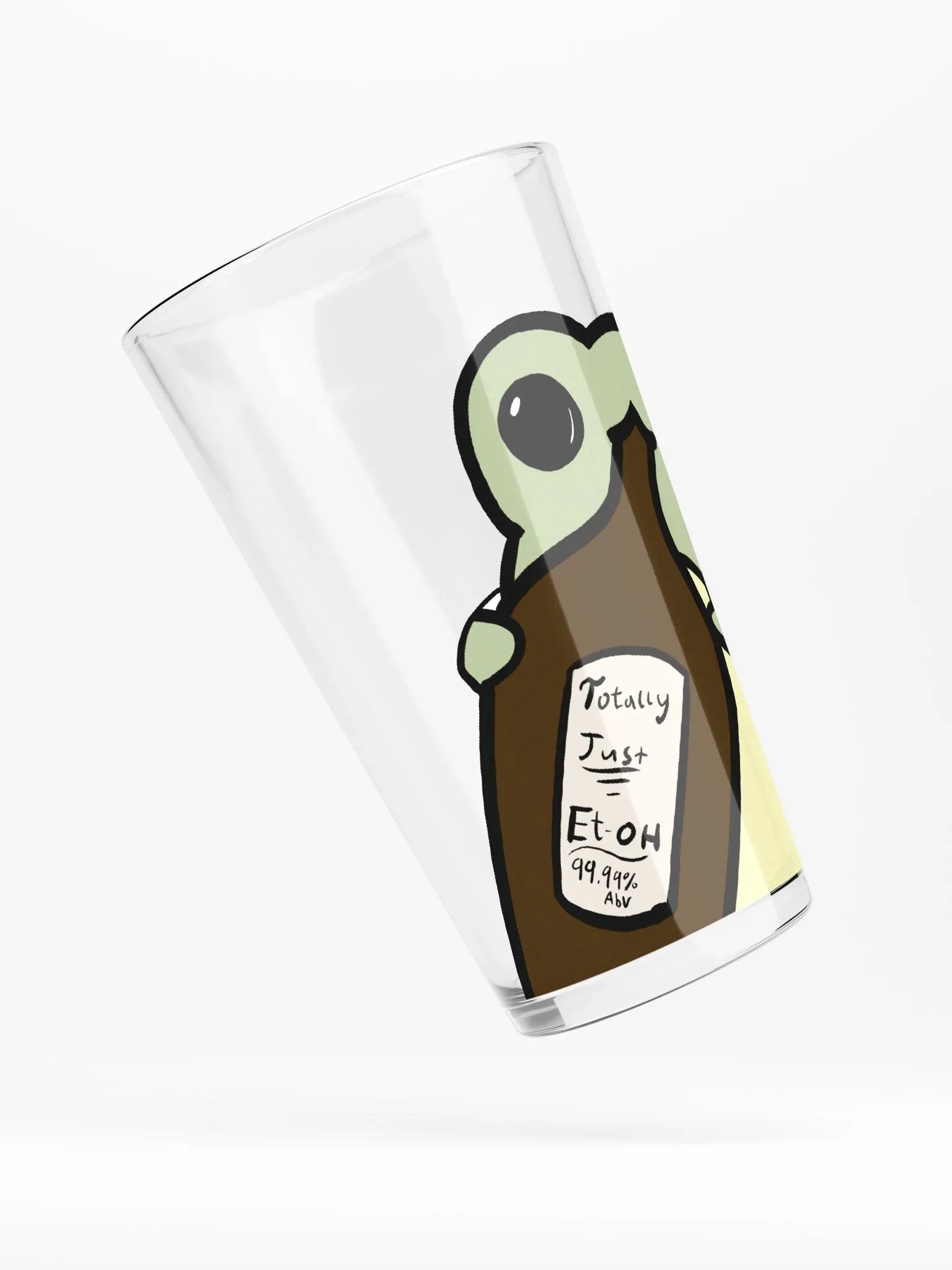 The Frog Pint Glass: I Can Stop at Anytime!... I SWEAR product image (4)