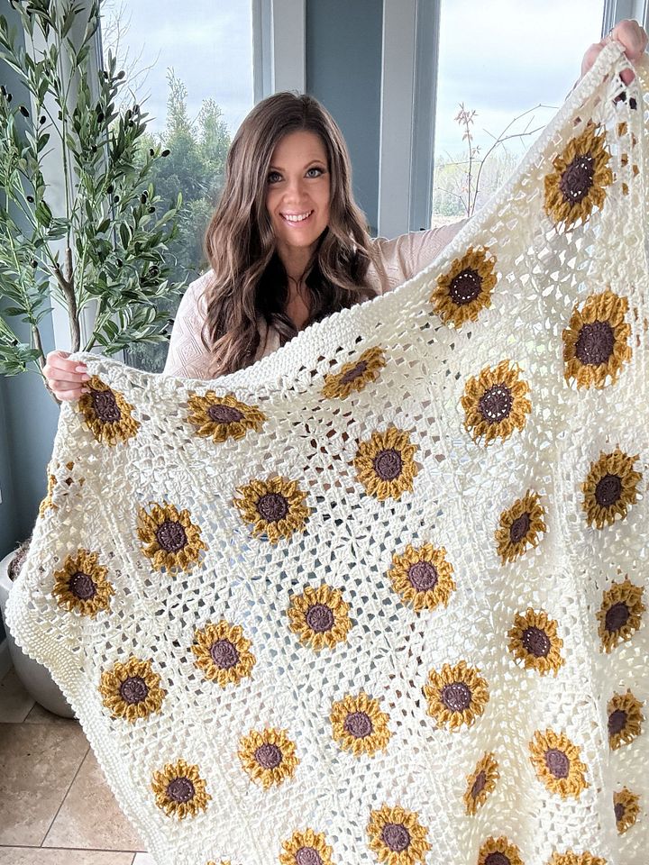 Summer Sunshine Blanket Crochet Pattern product image (2)