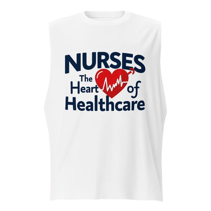 Heart of Healthcare Nurse Muscle Tank product image (1)