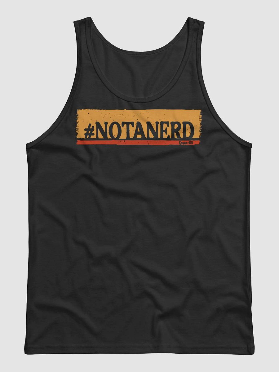 #NotaNerd Tank product image (2)