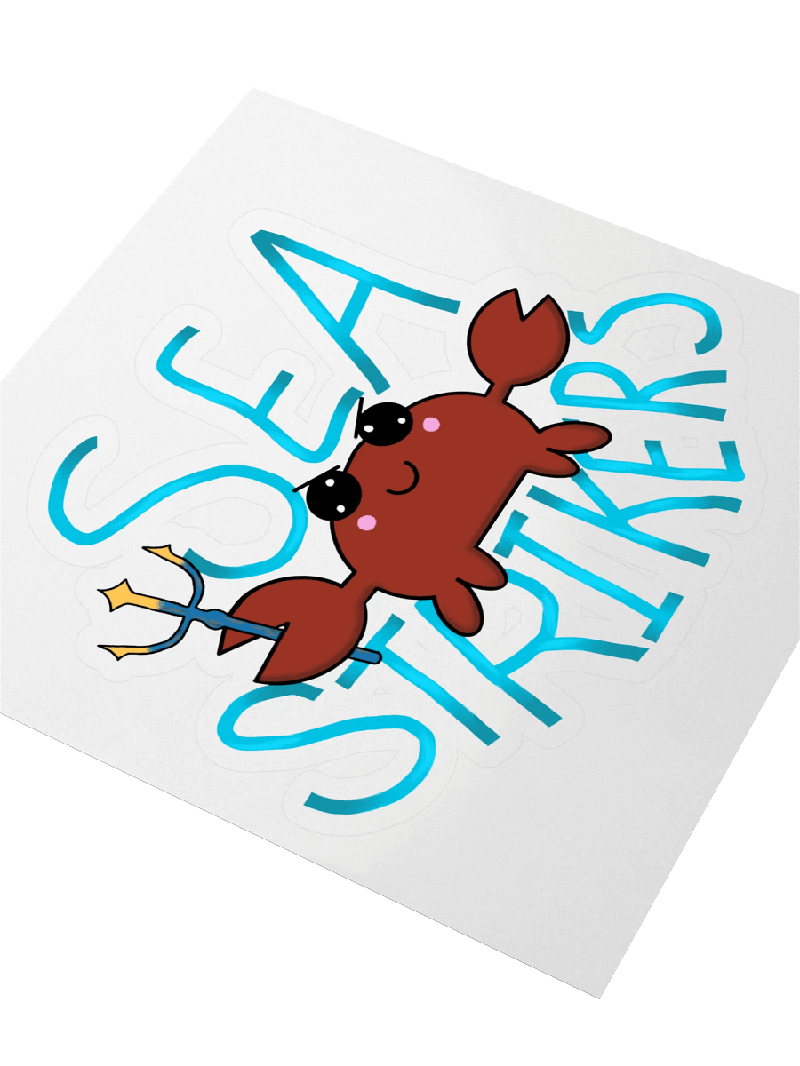 Aqua Team logo sticker product image (3)