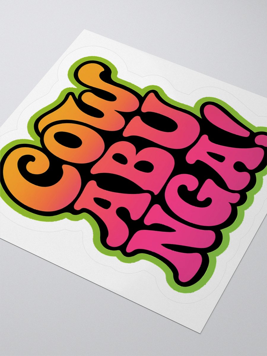 Cowabunga Sticker product image (3)