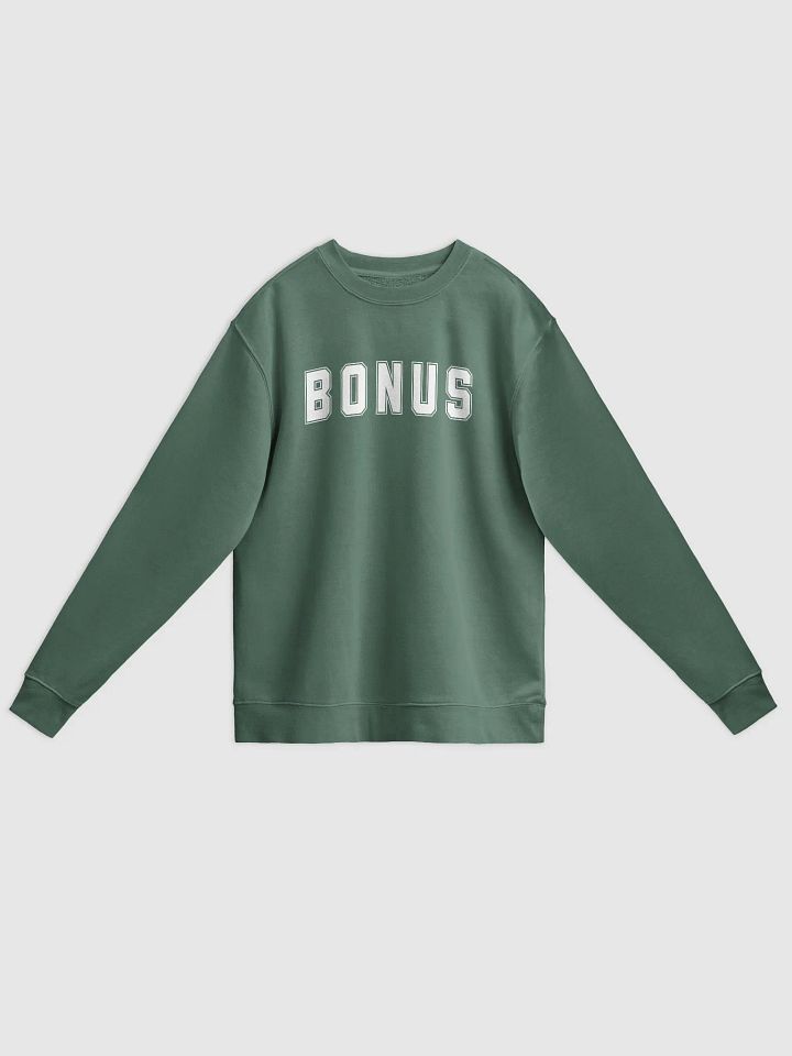 Vintage Pigment Dyed Crew Sweatshirt - BONUS (16 colors) product image (1)