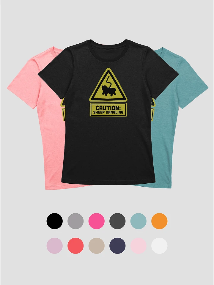 Caution Sheep Dangling | Women's T-shirt product image (1)