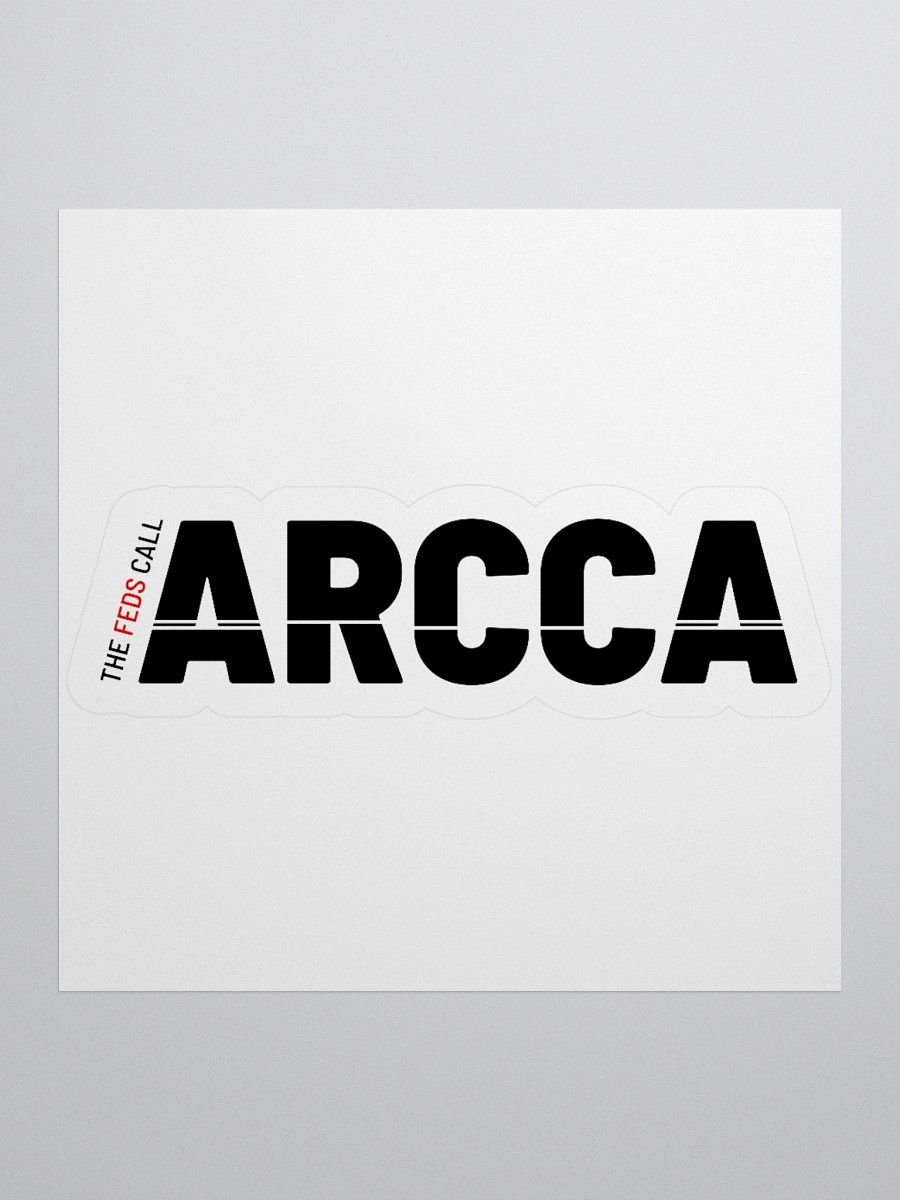 The Feds call ARCCA (sticker) product image (2)
