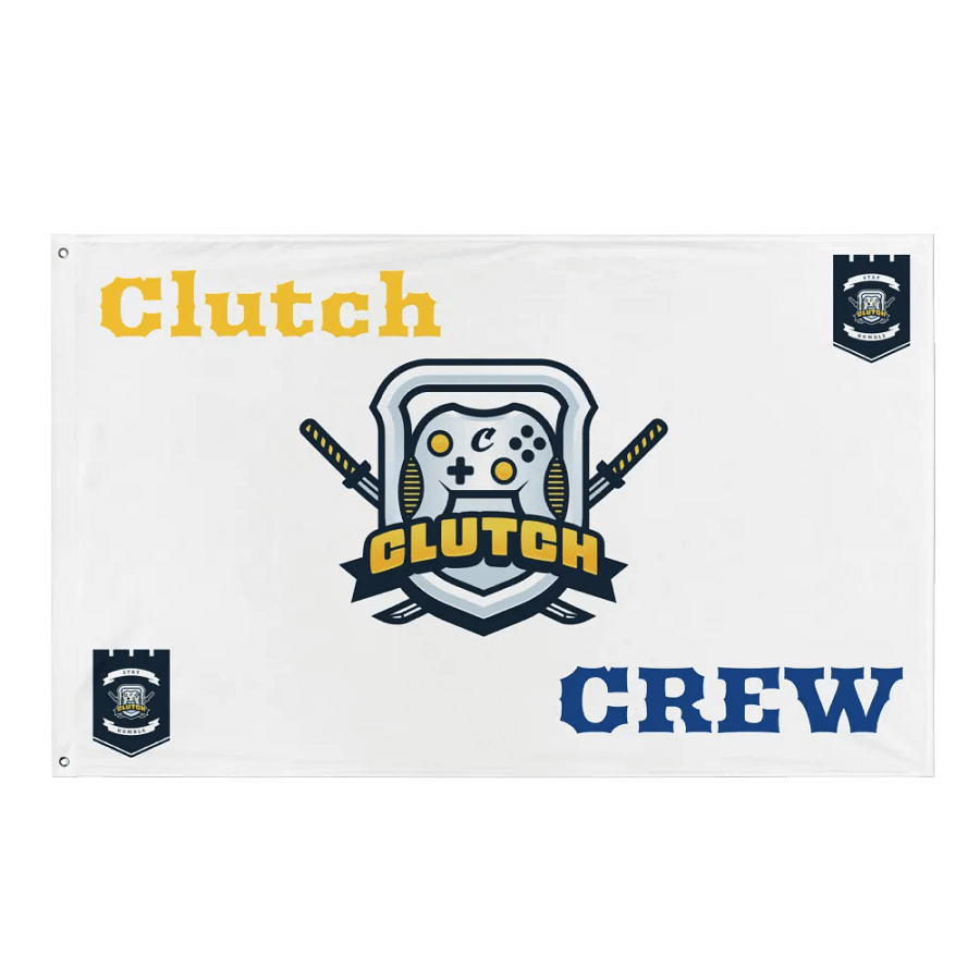 Clutch Crew flag v2 product image (1)