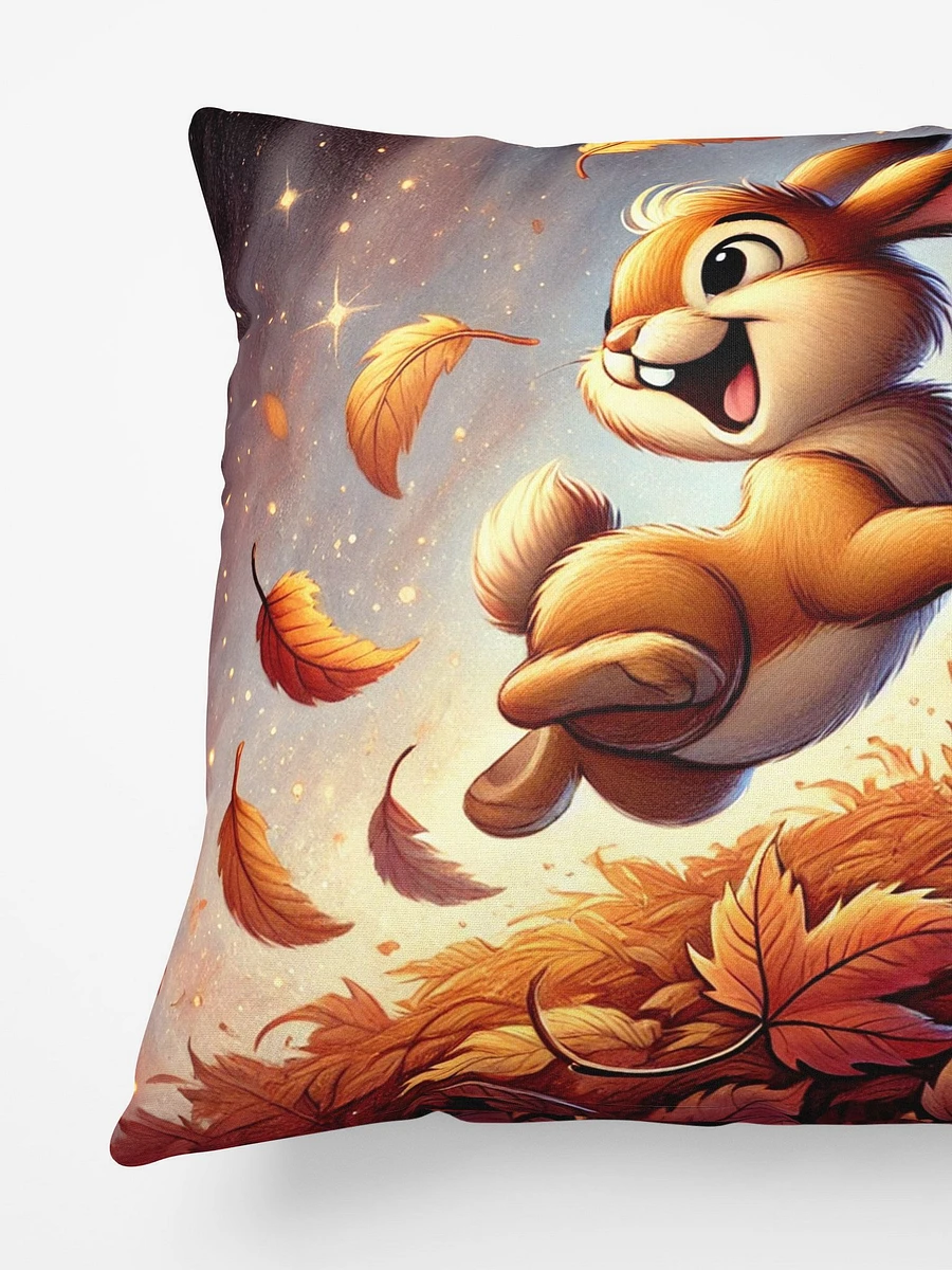 Autumn Leaves Bunny Rabbit Pillow product image (4)