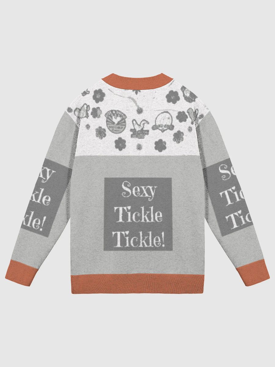 Rust - Sexy Tickle Tickle Fall Rooster Jacquard Knit Cardigan product image (2)