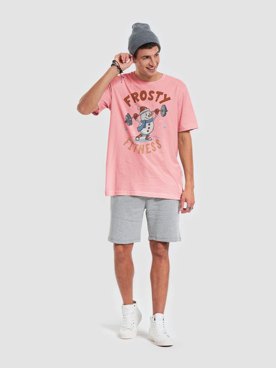 Frosty Fitness Snowman T-Shirt product image (8)