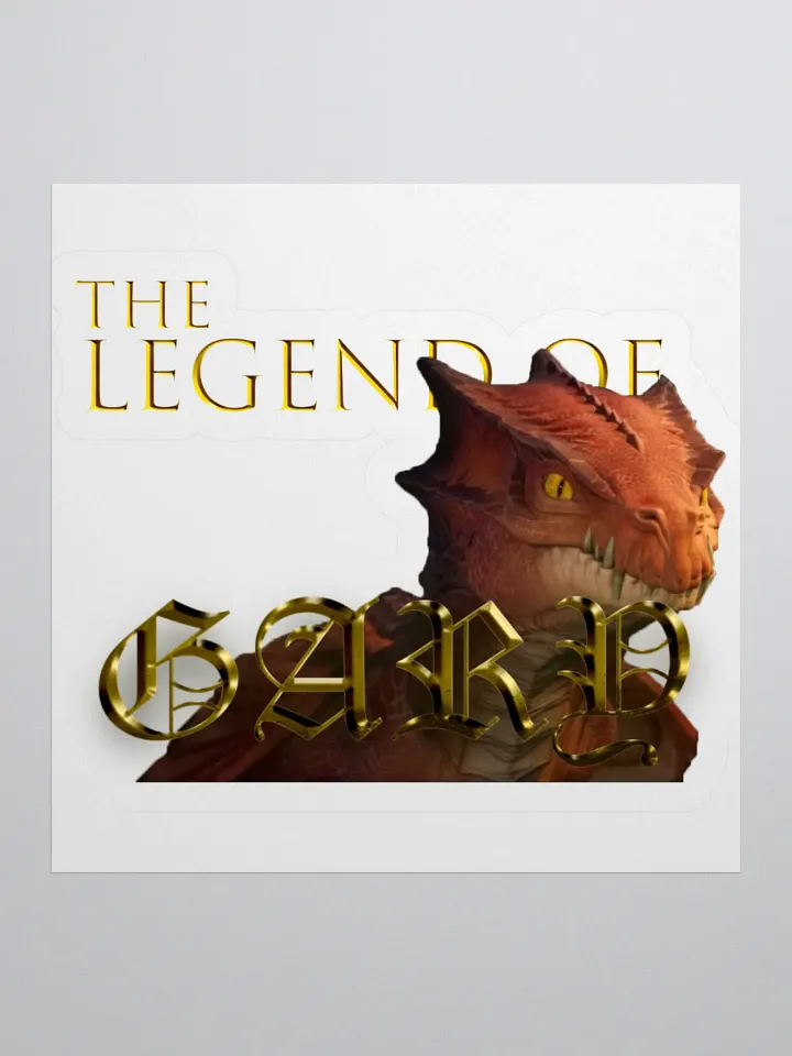 The Legend of Gary Sticker product image (2)
