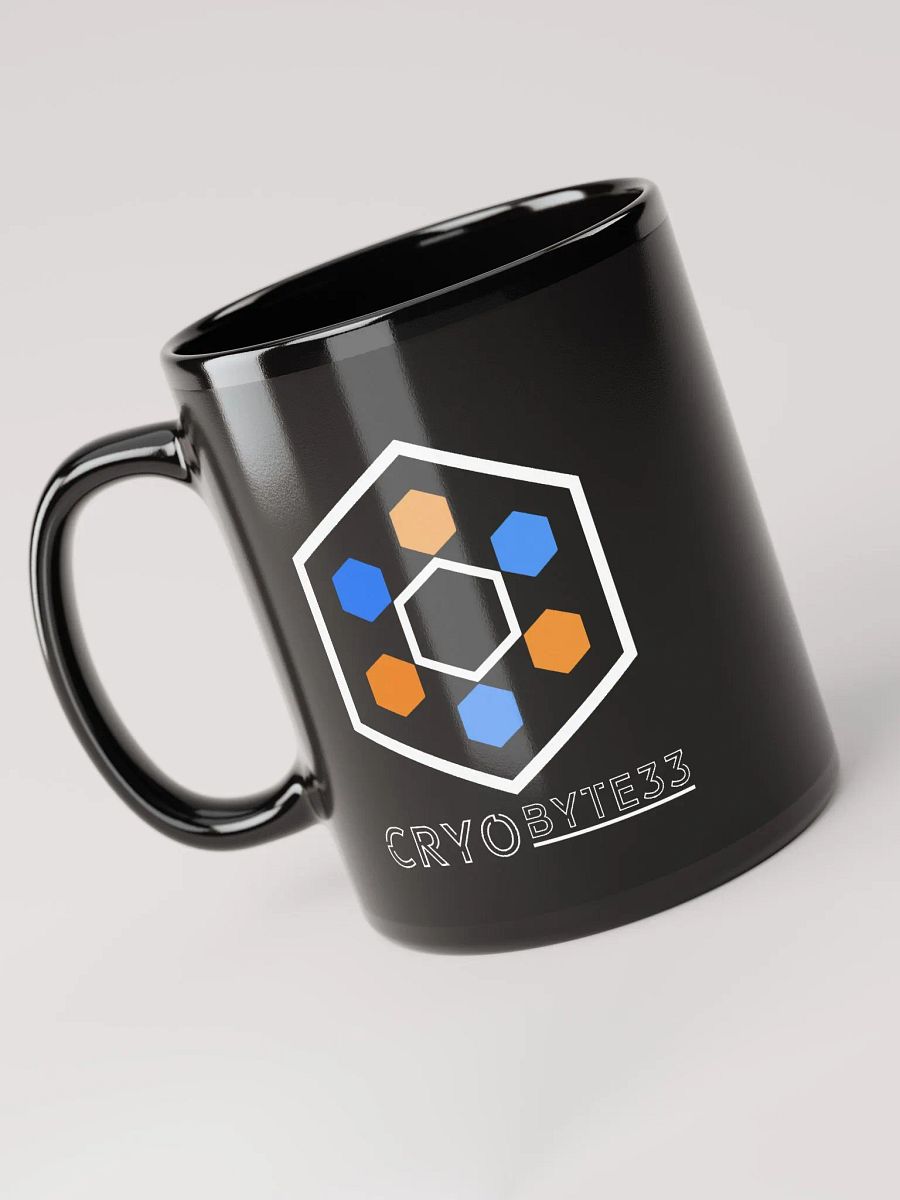 Glossy Black Mug product image (5)